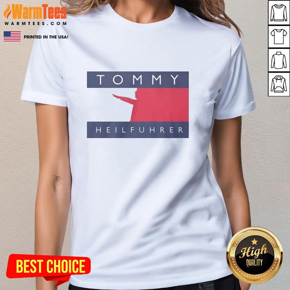Official Tommy Heilfuhrer Logo Parody T-Shirt - Image 3