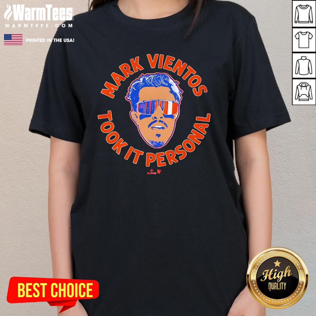 Official Took It Personal Mark Vientos New York Mets T-Shirt - Image 2