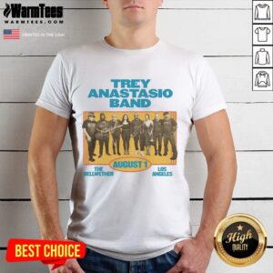 Official Trey Anastasio Band The Bellwether Los Angeles August 1 T-Shirt