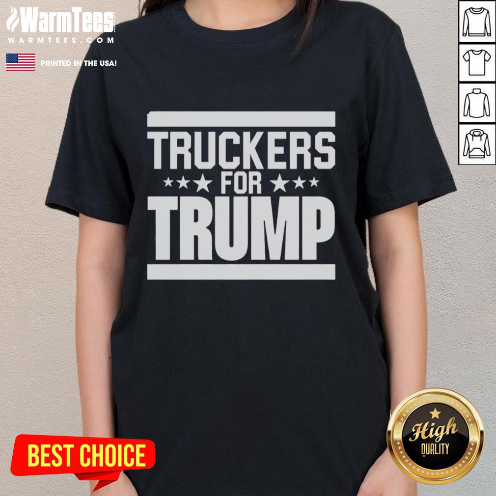 Official Truckers For Trump T-Shirt - Image 3