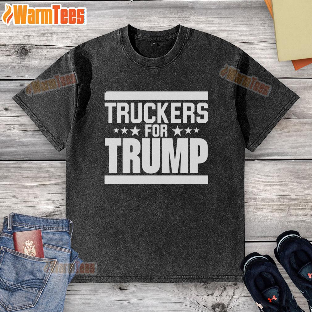 Official Truckers For Trump T-Shirt - Image 6