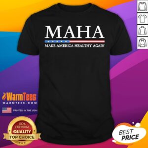 Official Trump Kennedy Maha Make America Healthy Again T-Shirt