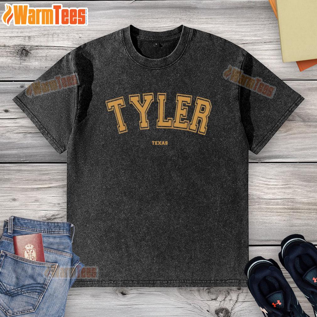 Official Tyler Texas Sports College Style On Tyler T-Shirt - Image 6
