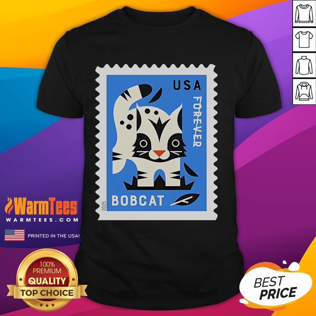 Official USA Bobcat Stamp T-Shirt