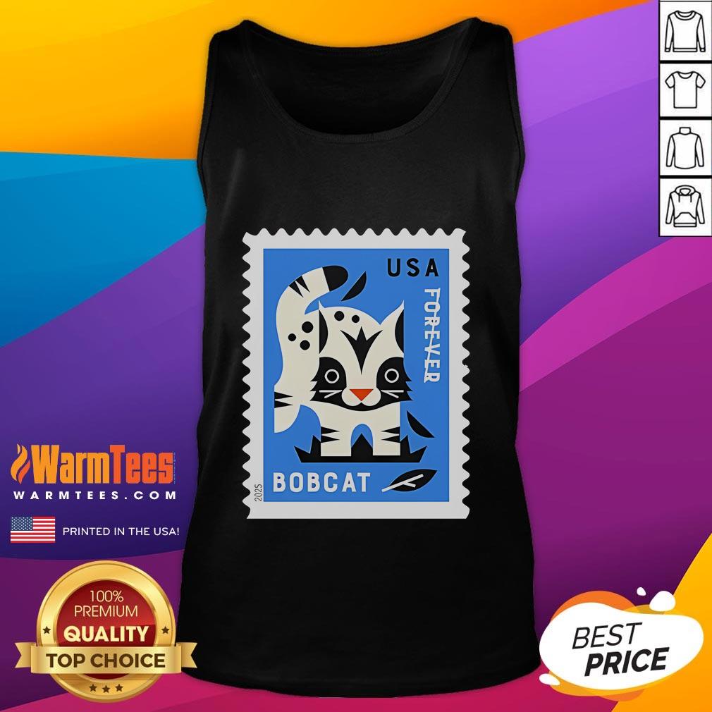 Official USA Bobcat Stamp T-Shirt - Image 4