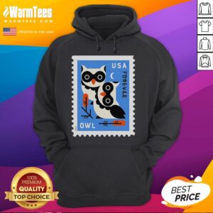 Alternative view of Official USA Owl Stamp T-Shirt