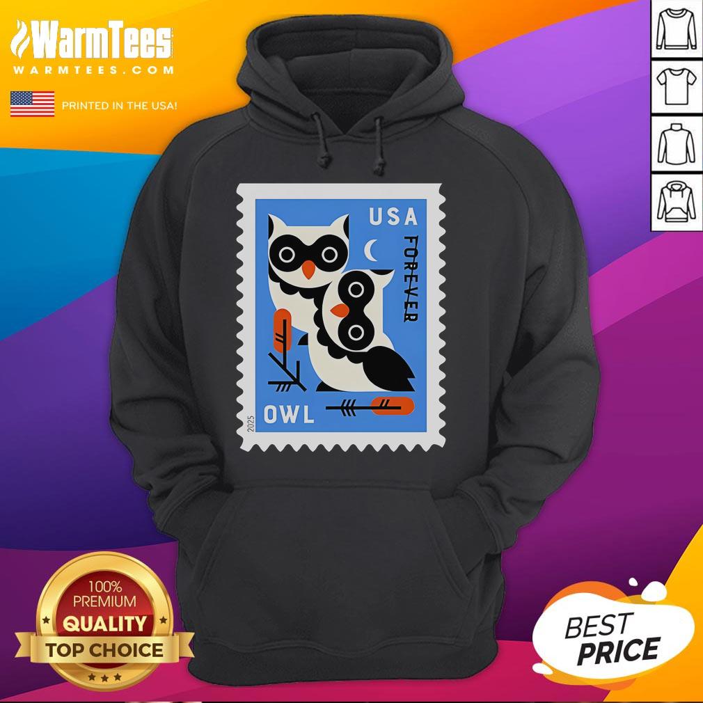 Official USA Owl Stamp T-Shirt - Image 2