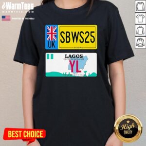 Alternative view of Official Uk Sbws25 Lagos Center Of Excellence Federal Republic Of Nigeria T-Shirt