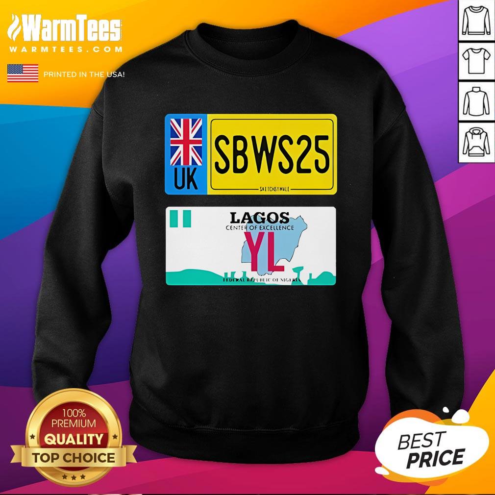 Official Uk Sbws25 Lagos Center Of Excellence Federal Republic Of Nigeria T-Shirt - Image 4
