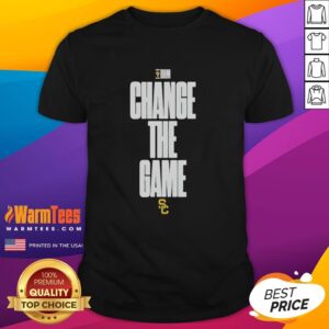Official Usc Bhm Change The Game Logo T-Shirt