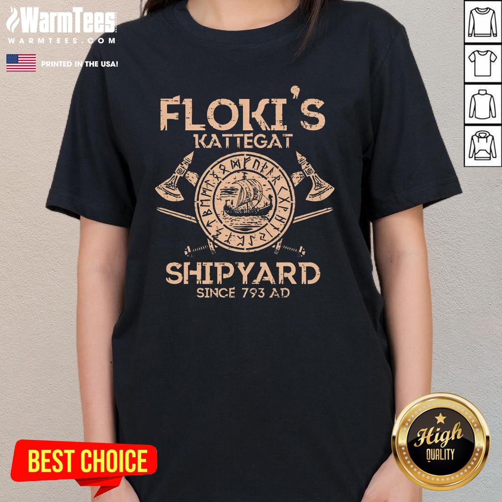 Official Viking Flokis Kattegat Shipyard T-Shirt - Image 2