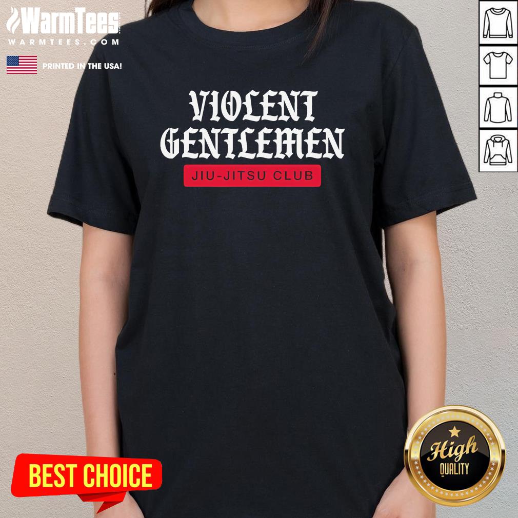 Official Violent Gentlemen Jiu Jitsu Club Control Vintage T-Shirt - Image 2