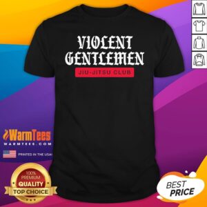 Official Violent Gentlemen Jiu Jitsu Club Control Vintage T-Shirt