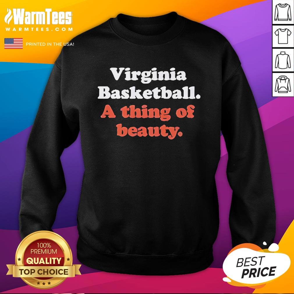 Official Virginia Basketball A Thing Of Beauty T-Shirt - Image 4