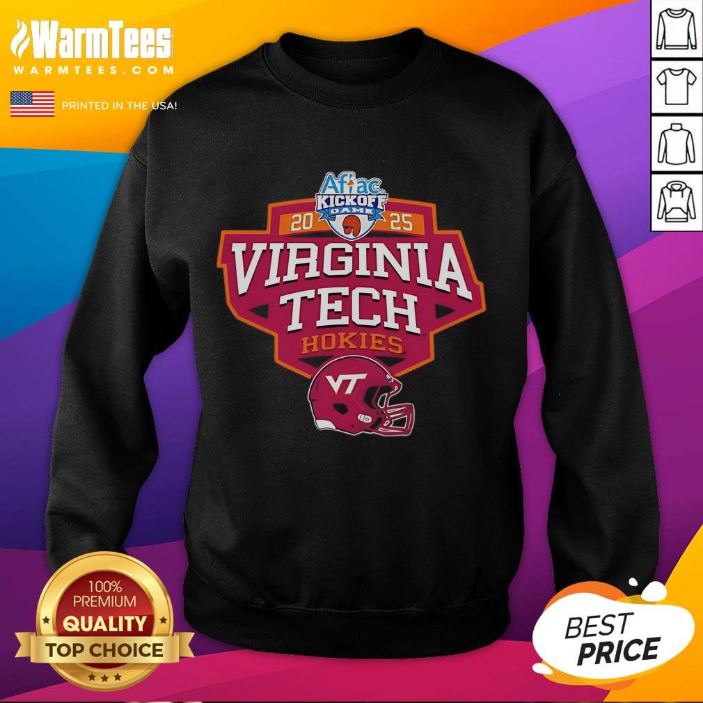 Official Virginia Tech Hokies 2025 Aflac Kickoff Game 2 T-Shirt - Image 5