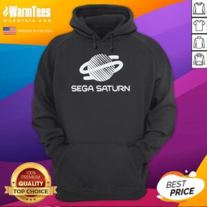 Alternative view of Official Walaber Sega Saturn Retro Logo T-Shirt