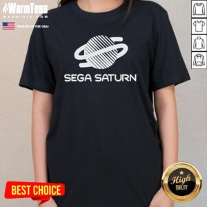 Official Walaber Sega Saturn Retro Logo T-Shirt