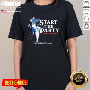 Alternative view of Official Walker Buehler And Will Smith Start The Party Los Angeles Dodgers T-Shirt