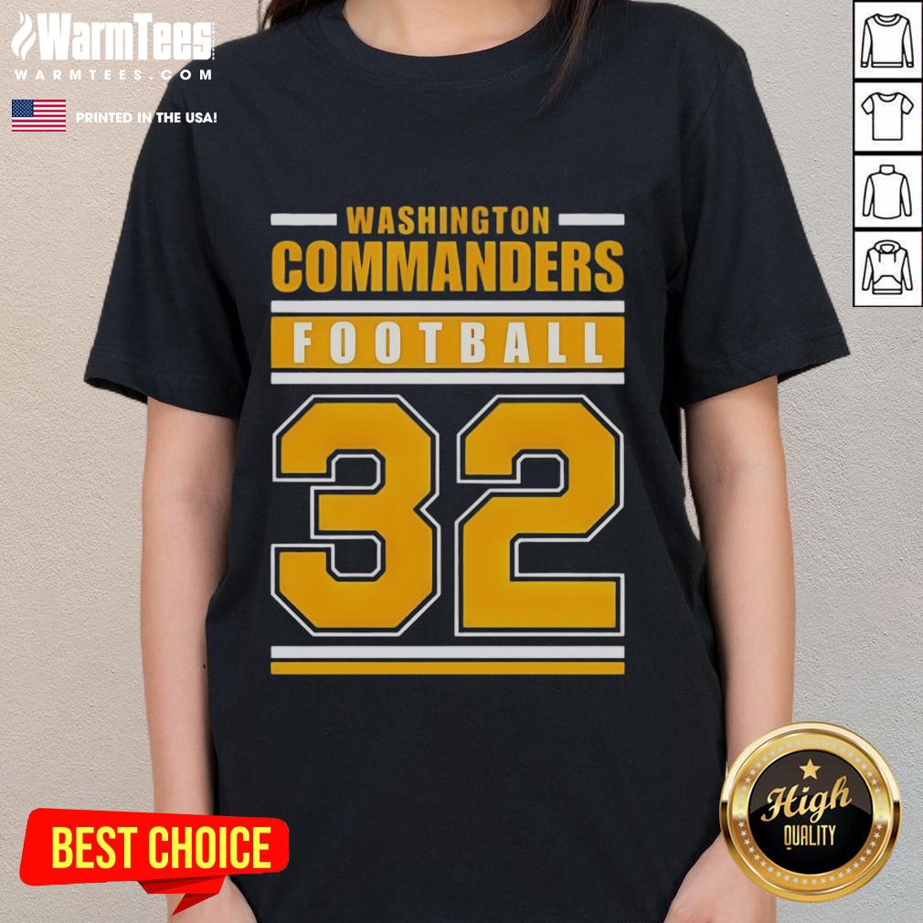 Official Washington Commanders Football Club Est 1932 Sport Lover T-Shirt - Image 3