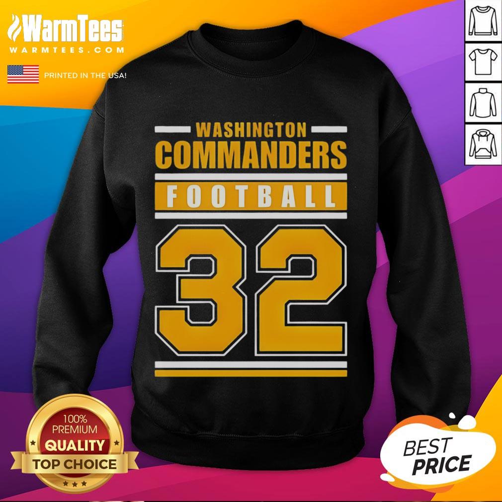 Official Washington Commanders Football Club Est 1932 Sport Lover T-Shirt - Image 5