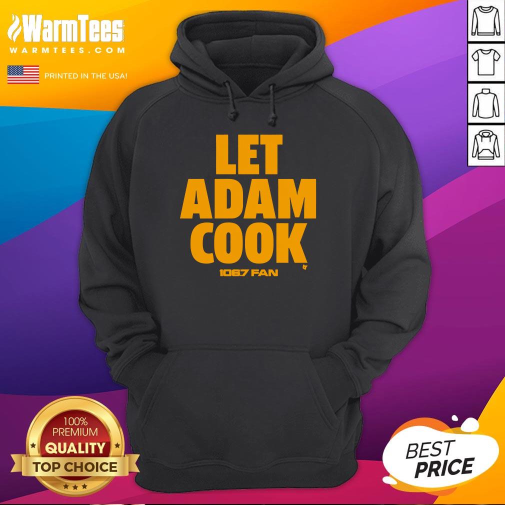 Official Washington Football Let Adam Cook T-Shirt - Image 3