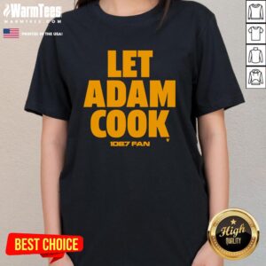 Alternative view of Official Washington Football Let Adam Cook T-Shirt