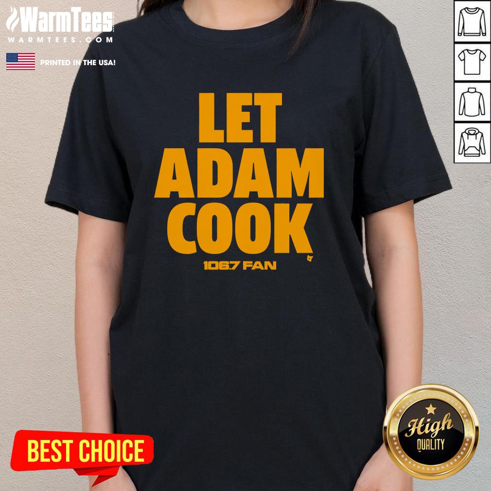 Official Washington Football Let Adam Cook T-Shirt - Image 2