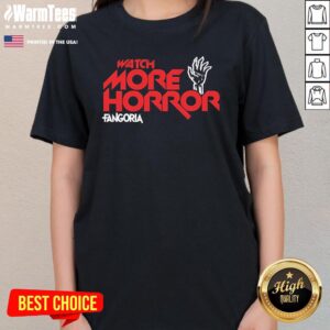 Alternative view of Official Watch More Horror Fangoria T-Shirt