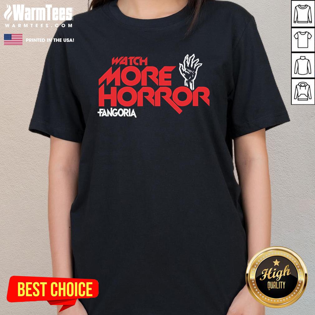 Official Watch More Horror Fangoria T-Shirt - Image 2