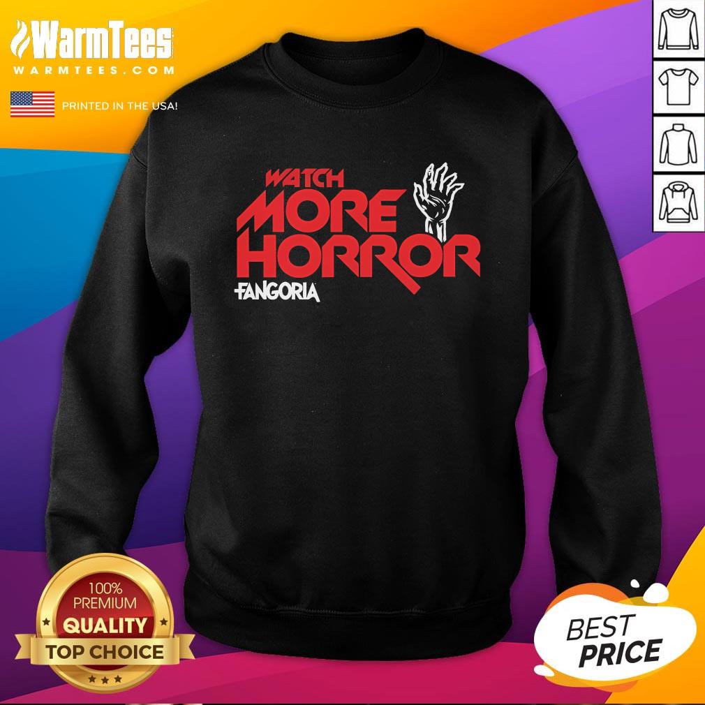 Official Watch More Horror Fangoria T-Shirt - Image 4