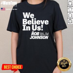Alternative view of Official We Believe In US Rev Rob Johnson T-Shirt