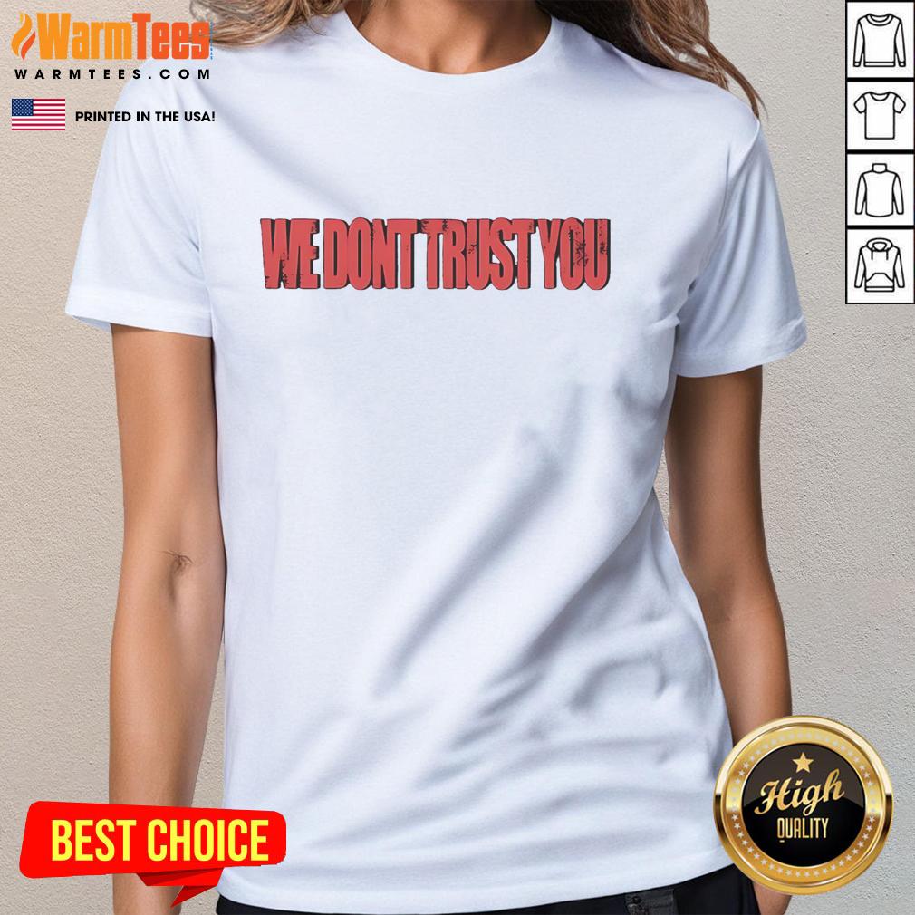 Official We Don't Trust You Metro Boomin T-Shirt - Image 3