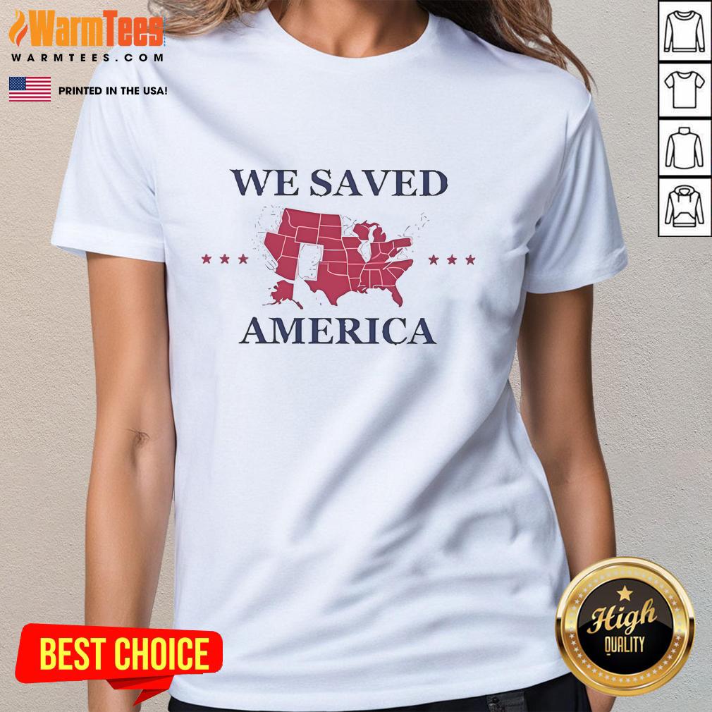 Official We Saved America 2024 T-Shirt - Image 3