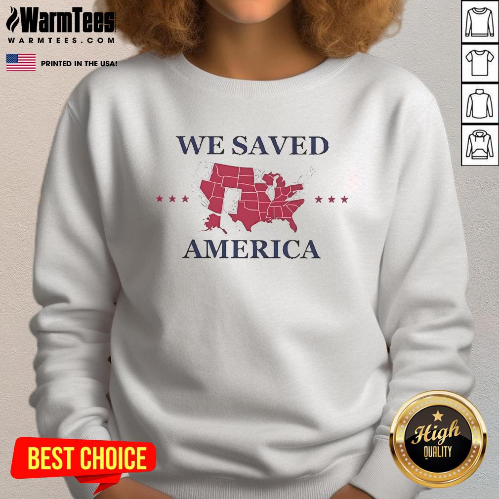 Official We Saved America 2024 T-Shirt - Image 5