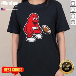 Alternative view of Official Western Kentucky Football Big Red Specialist Mascot T-Shirt