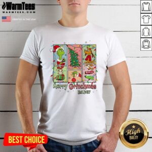 Official Whoville Est 1957 Merry Grinchmas T-Shirt
