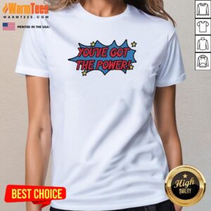 Alternative view of Official You've Got The Power Monica Lewinsky T-Shirt