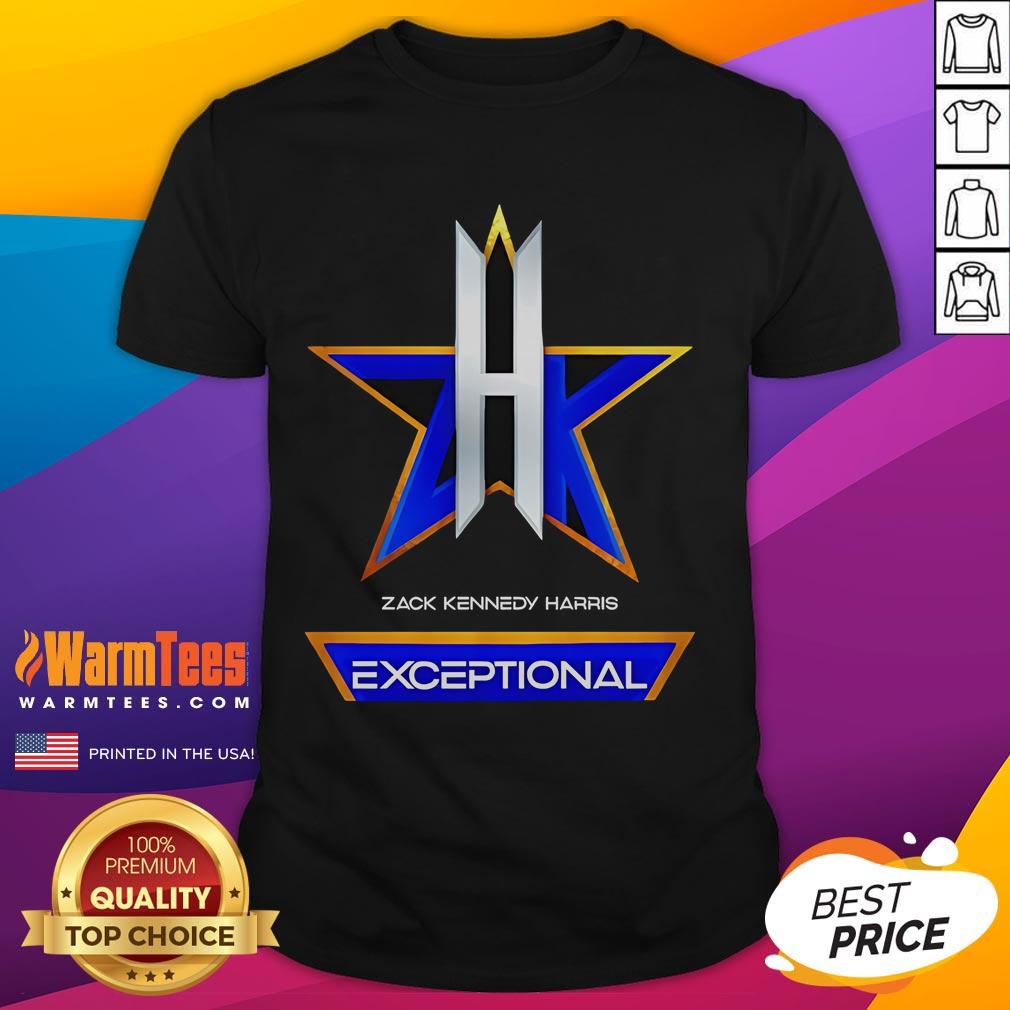 Official Zack Kennedy Harris Professional Wrestler Exceptional Logo T-Shirt