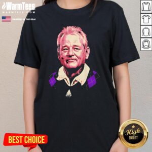 Alternative view of Official Zombie Bill Murray Patriot Graphic T-Shirt