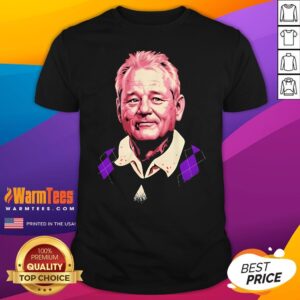 Official Zombie Bill Murray Patriot Graphic T-Shirt