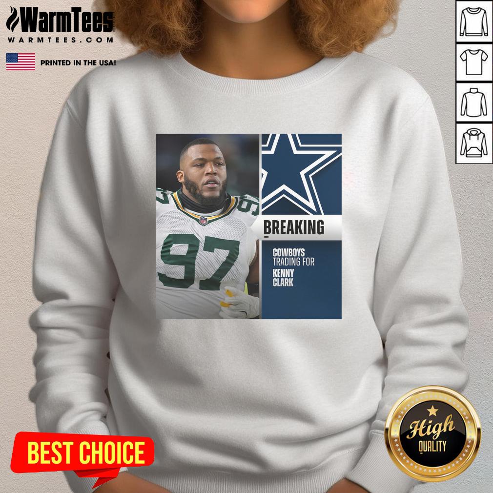 Original Dallas Cowboys Trading For Kenny Clark T-Shirt - Image 5