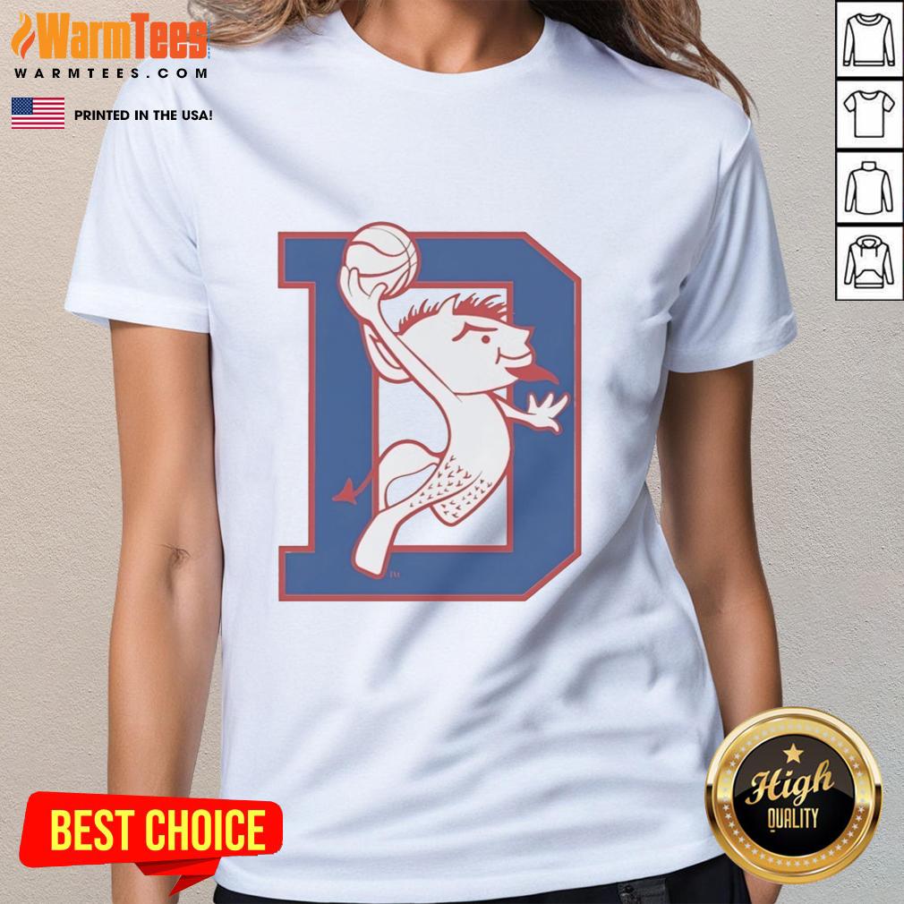 Original Depaul Blue Demons Basketball Dunking Mascot T-Shirt - Image 3