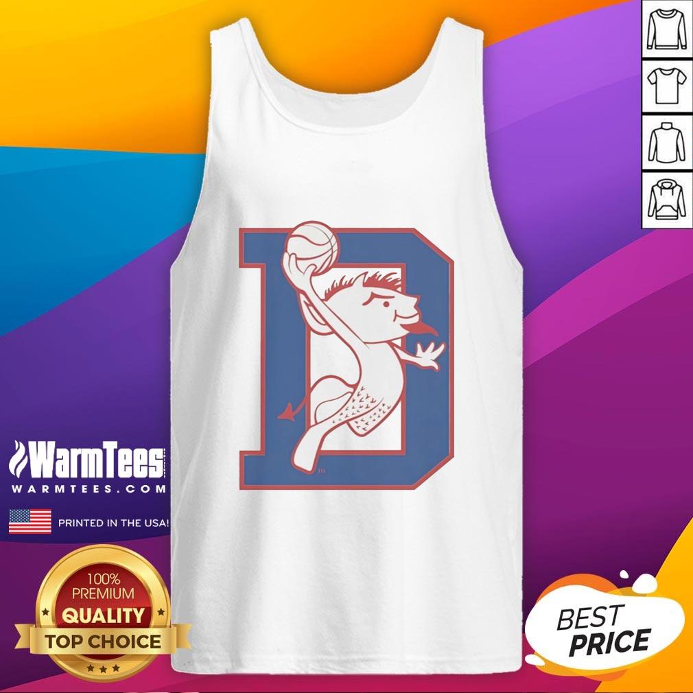 Original Depaul Blue Demons Basketball Dunking Mascot T-Shirt - Image 4