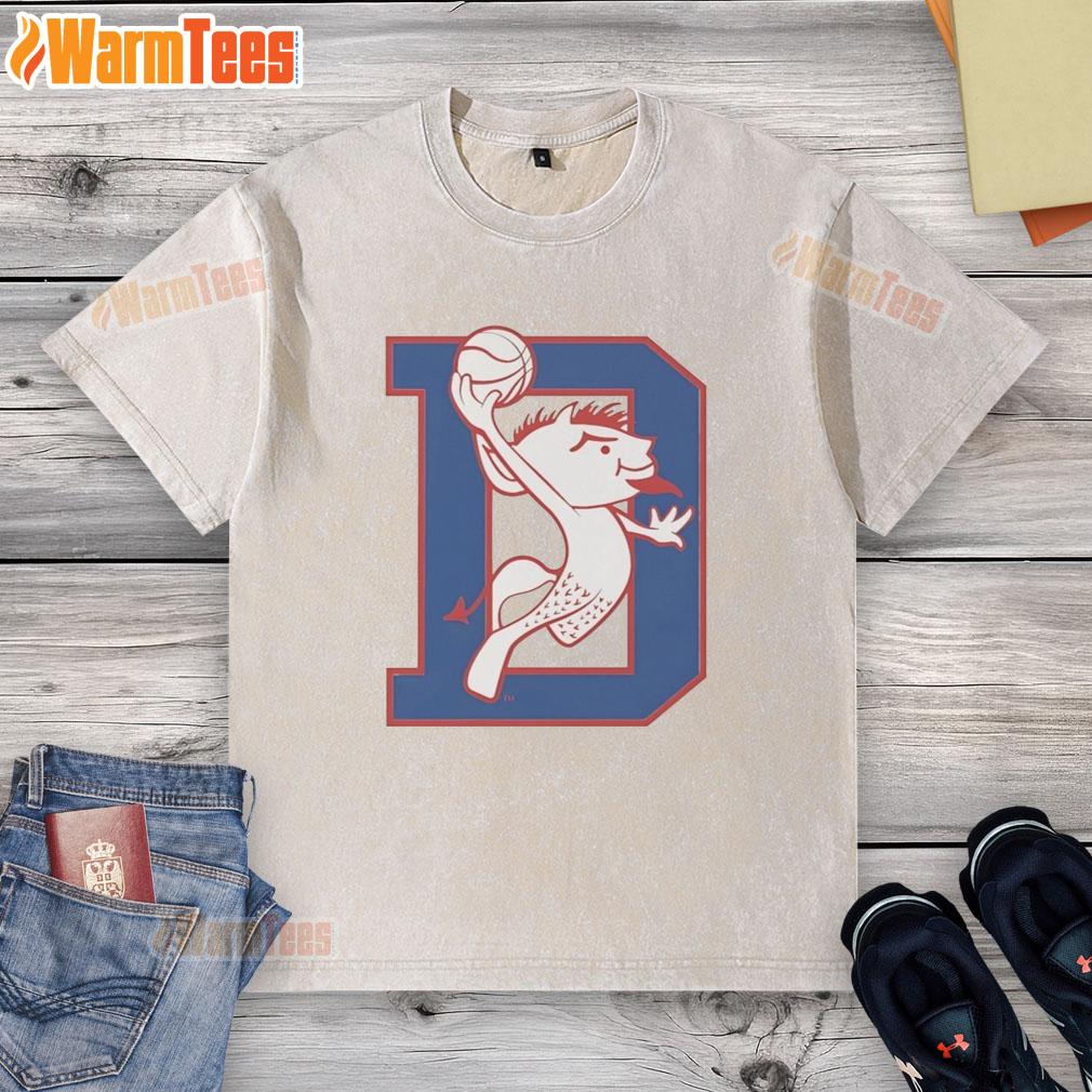 Original Depaul Blue Demons Basketball Dunking Mascot T-Shirt - Image 6