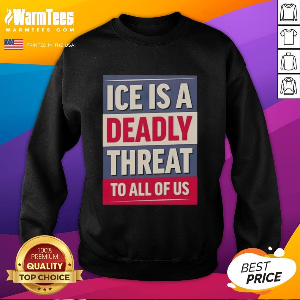 Original Ice Is A Deadly Threat To All Of Us T-Shirt - Image 5