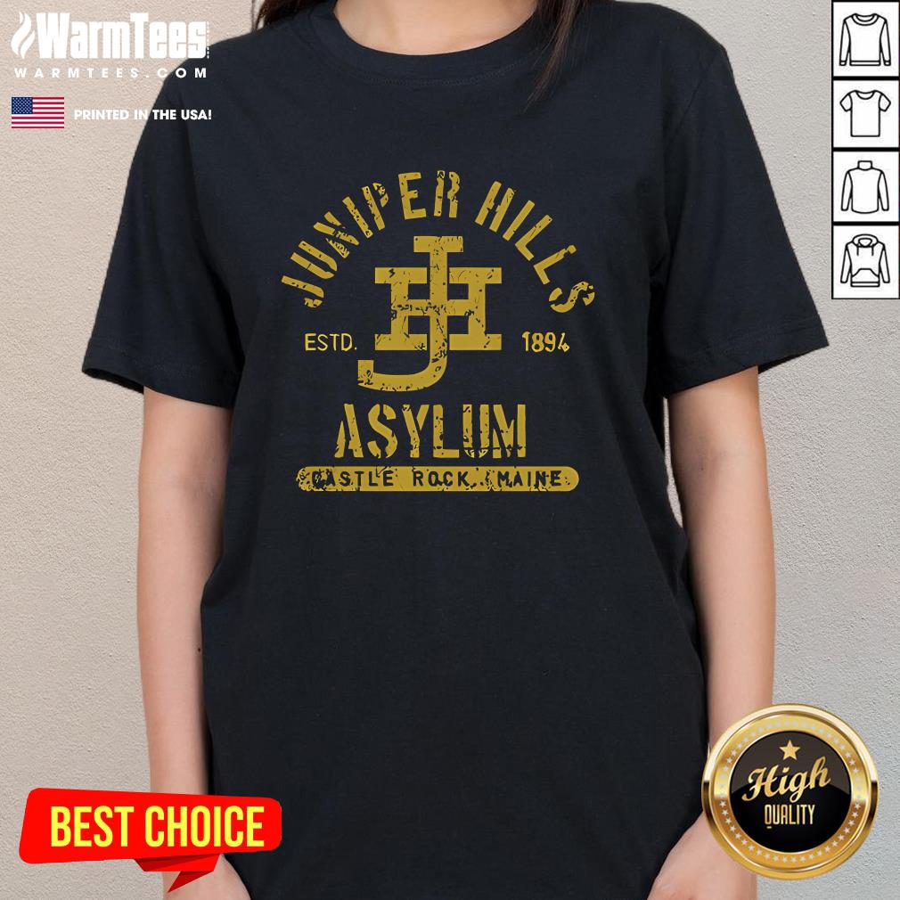 Original Juniper Hills Asylum Estd 1894 T-Shirt - Image 2