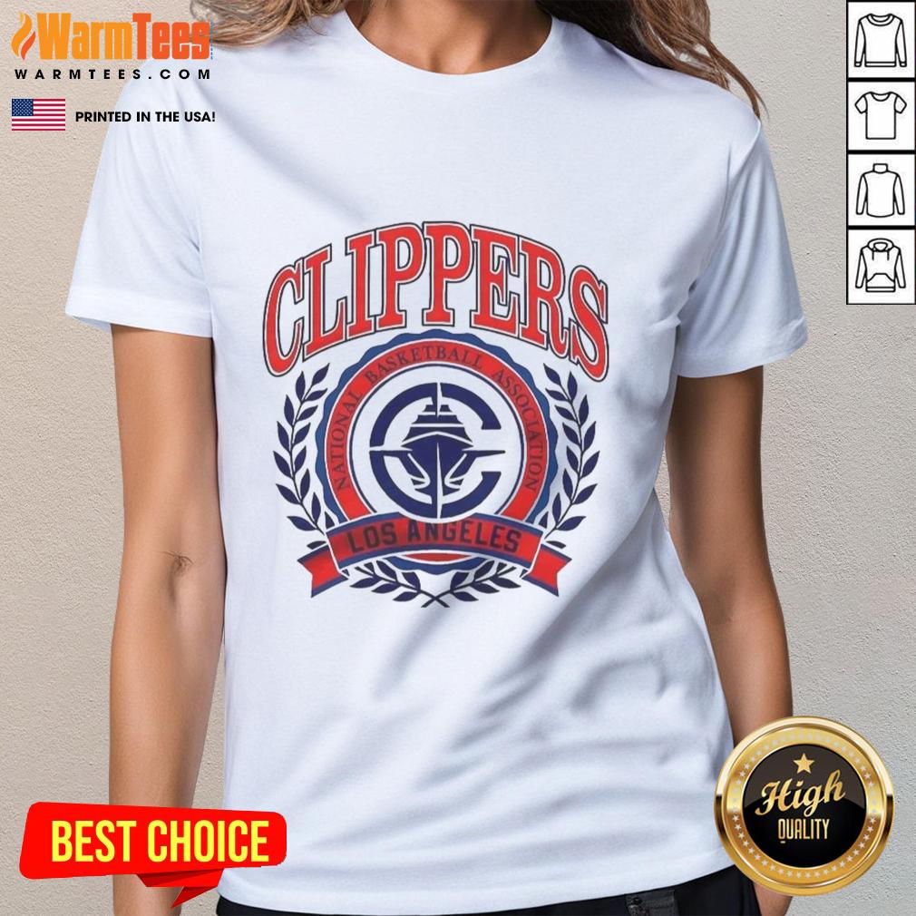 Original Los Angeles Clippers Nba Logo Vintage T-Shirt - Image 3