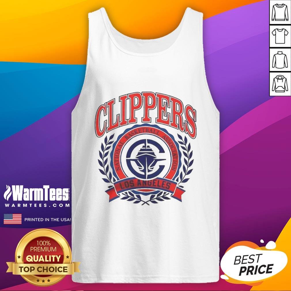 Original Los Angeles Clippers Nba Logo Vintage T-Shirt - Image 4