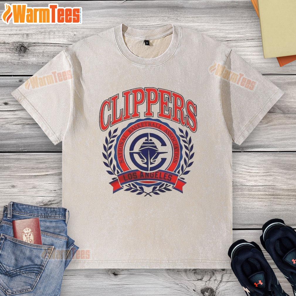 Original Los Angeles Clippers Nba Logo Vintage T-Shirt - Image 6