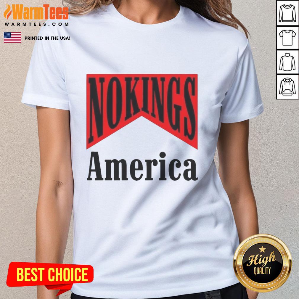 Original No Kings America Medicine Packaging Sarcastic T-Shirt - Image 3